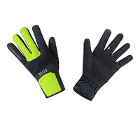 GOREWEAR M WINDSTOPPER® Thermo Gants, Black / Neon Yellow, 10