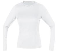 GOREWEAR M Femme Base Layer Maillot à manches longues, White, S