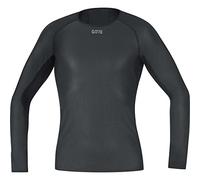 GOREWEAR M GORE® WINDSTOPPER® Base Layer Maillot à manches longues, Black, XL