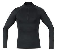 GOREWEAR M Sous-Maillot à Col Montant Homme, Première Couche Thermique Chaude avec Fermeture Éclair, Coupe Ajustée