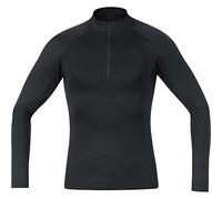 GOREWEAR M Sous-Maillot à Col Montant Homme, Première Couche Thermique Chaude avec Fermeture Éclair, Coupe Ajustée
