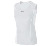 GOREWEAR M WINDSTOPPER® Base Layer Débardeur Femme, Light Grey / White, 38