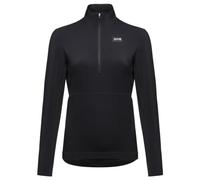 Gorewear Maillot de Cyclisme Respirant pour Femme, TrailKPR Hybrid, T-shirt chaud de VTT, Manches longues, 1/2 zippé
