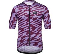 GOREWEAR Maillot de Cyclisme Respirant pour homme, Spirit Organic Camo, évacuation rapide de l'humidité, Design unique, Maillot de Cyclisme à Manches courtes