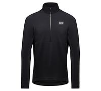 Maillot GOREWEAR TrailKPR Hybrid Half Zip manche longue noir - S