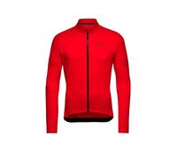 GOREWEAR Maillot de cyclisme thermique C3 FZ pour homme rouge | L