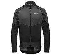 Gore Veste de cyclisme pour homme Phantom – GORE-TEX INFINIUM – M Gris clair/noir