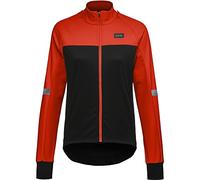 GOREWEAR Phantom Veste Femme, Black/Fireball, 42