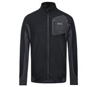 GOREWEAR R3 Partial GORE® WINDSTOPPER® Maillot, Black/Terra Grey, XXL