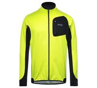 GOREWEAR R3 Partial GORE® WINDSTOPPER® Maillot, Neon Yellow/Black, XXL