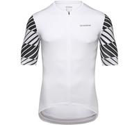 GOREWEAR Swiftride Optical Maillot de Cyclisme Homme, Maillot à Manches Courtes avec Graphisme Voyant sur les Manches, Coupe Ajustée