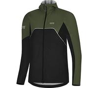 Veste à capuche GOREWEAR R7 Partial GORE-TEX INFINIUM™ vert olive noir femme - XS