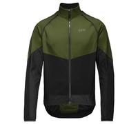 Veste coupe vent gore wear phantom vert noir