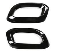 Gorge arrière queue Silencieux Voiture Tuyau D’échappement Couvercle Queue Autocollant Décoratif Pour Mercedes Pour Benz GLE GLS GLC 2020(NOIR B)
