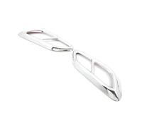 Gorge Queue De Voiture Autocollants Garniture Couvercle Tuyau D'échappement Pointe Silencieux Pour Mercedes Pour Benz CLE W214 C236 2024 2025 2026 Version Sport(Argent)