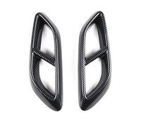 Gorge Queue De Voiture Autocollants Garniture Couvercle Tuyau D'échappement Pointe Silencieux Pour Mercedes Pour Benz CLE W214 C236 2024 2025 2026 Version Sport(Carbon Fiber Patter)