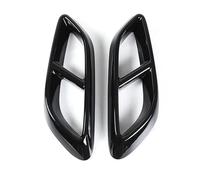 Gorge Queue De Voiture Autocollants Garniture Couvercle Tuyau D'échappement Pointe Silencieux Pour Mercedes Pour Benz CLE W214 C236 2024 2025 2026 Version Sport(Black)