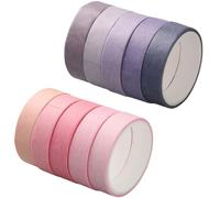 GORGECRAFT 10 rouleau Washi Tape Set,Masking Tape,20mx10mm,Ruban Adhésif Washi pour Scrapbooking Scotch Décoratif Arc en Ciel pour Masquage Papier Autocollant Journal Agenda Cartes Étiquetage