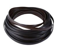 GORGECRAFT 10mX8mm Kit de Réparation pour Mobilier de Jardin en Rotin Synthétique Café,Osier pour Vannerie,Rouleau Corde Plate Sangle Roseaux pour Chaise de Patio Canapés Meuble Restaurer Un Fauteuil