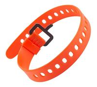 GORGECRAFT 2 Sangle D'Arrimage en Caoutchouc Orange Multifonctionnelle à Dégagement Rapide pour Bagages Fixation de Chargement Boucle de Corde Sangles de Tension pour Camping Tapis de Yoga Cordons