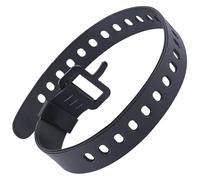 GORGECRAFT 2 Sangle de Tension en Caoutchouc Sangle Utilitaire Noire Multifonctionnelle à Dégagement Rapide Ceinture d'emballage Fixation de Bagages Sangle de Tension Boucle D'Organisation Corde