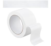 GORGECRAFT 20mX60mm Ruban de Réparation pour Reliure Ruban en Tissu Blanc Ruban Adhésif pour Conduits Tissu Sûr Bibliothèque Livre Couture D'Étanchéité Charnière Ruban Artisanal pour Réparation