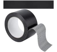 GORGECRAFT 20mX60mm Ruban de Réparation pour Reliure Ruban en Tissu Noir Ruban Adhésif pour Conduits Tissu Sûr Bibliothèque Livre Couture D'Étanchéité Charnière Ruban Artisanal Réparation de Sangle