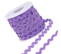 GORGECRAFT 27 yard/25 m Rick Rack Garniture Ruban Vague Couture Pliage Frange Garniture 5mm/0.2 Pouces pour Couture Fleur Faire Mariage Ruban Dentelle Artisanat