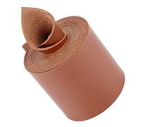 GORGECRAFT 2m Long 7cm Larges Sangles en Cuir Marron Mat Plat Tressage Bandes de Ficelle en Cuir Dentelle Décapant Rouleau Artisanat Colliers pour Animaux de Compagnie Vêtements Ceintures Porte-Clés