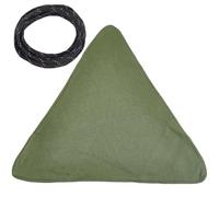 GORGECRAFT 2pcs Mini Tabouret Pliable de Camping,Tabouret trépied d'extérieur Portable Pliable à 3 Pieds en Toile,Siège Camping Plein Air DIY pour Randonnée siège de Jardin Barbecue pêche, Vert Olive