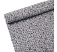 GORGECRAFT 2x2 Mètre Grand Tissu de Support en Tissu Tufting Antidérapant Épaisseur 2mm Coussin Antidérapant Principal avec Motif Fleurs de Pruno Feutre Coussin Punch Aiguille