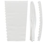 GORGECRAFT 3 Style 3PCS Boucles de Robe de Mariée pour Femme Fermeture à Glissière Réglable Remplacement Robe de Bal Sangle Corset en Satin Dos Kit à Lacets pour Accessoires de Robe de Mariée