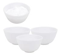 GORGECRAFT 4 Bol de Boue Faciale Masque Flexible Réutilisable en Silicone Produits de Soins de la Peau du Visage Kit D'Outils de Beauté Cosmétique Salon à Domicile