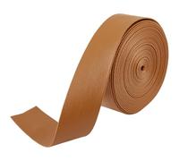 GORGECRAFT 5m*30mm*1mm Lanières de Cuir Pliables Cordon Plat en Similicuir Péruvien Bordures en PU Épaisseur 1mm Texture Cuir d'agneau Sangles en Similicuir Fil de Tressage pour Bracelets Porte Clés