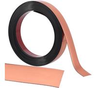 GORGECRAFT 5mX20mm Moulure à Décoller et à Coller Marron Sable Bordure de Miroir Flexible Bande Décorative Auto-Adhésive pour Mur Plafond Panneau de Sol Armoire Carrelage Bord D'Angle Moulure de Cadre
