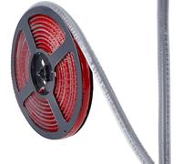 GORGECRAFT Bande de Calfeutrage Étanche 5m*15mm Auto Adhésive Gainsboro pour Joints de Carrelage en Céramique Rouleau de Ruban Adhésif Facile à Poser à Décoller Mastic D'Étanchéité Bords de Sol