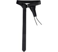GORGECRAFT Ceinture Fourreau D'Épée en Cuir PU Noir Style Médiéval Rétro Taille Réglable Étui de Protection Boucle Arrière Étui pour Cosplay Costume Épée Grenouille Adulte Homme