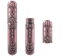 GORGECRAFT Étui de Rangement pour Aiguilles à Coudre en Métal en Alliage Vintage Portable pour Aiguilles à Broder Tubes de Poche Enfilage D'Épingles Boîte à Cure Dents Conteneur de Rangement