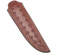 GORGECRAFT Étui en Cuir de Vachette Lame Fixe Fourreau Droit en Cuir Étui pour Dagues pour Main Droite Étui pour CeintureHorizontal Rétro Médiéval pour Ceinture Halloween Noël Cosplay