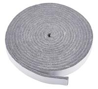 GORGECRAFT Joint D'Étanchéité 4.5mx12.5mm Joint D'Étanchéité pour Gril Haute Température Joint de Remplacement en Feutre Auto Adhésif Ruban D'Étanchéité pour Barbecue Haute Température Chef Gris