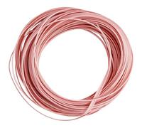 GORGECRAFT Kit de Réparation de Rotin Tressé en Osier 30mX5mm Rouleau de Rotin Synthétique Marron Rosé Corde Plate Tissage de Panier Roseau Chaise de Patio Fournitures de Réparation Meubles de Jardin