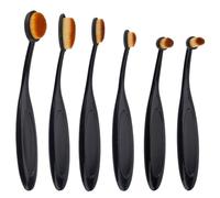 GORGECRAFT Lot de 6 pinceaux mélangeurs d'encre en plastique pour la fabrication de cartes et travaux manuels