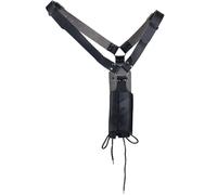 GORGECRAFT Médiéval Renaissance Épée Grenouille Réglable en Cuir Épaule Dos Gaine Support Bandoulière Ceinture Sangle Rétro Épée Holster LARP Guerrier Costume pour Hommes Halloween Cosplay Noir