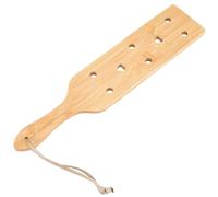 GORGECRAFT Pagaie en Bois de Hêtre avec Trous de Circulation d'air en Forme de Cœur Légère en Bambou Fraternité Grecque Sororité Pagaie en Bois avec Surface Lisse pour la Randonnée Les Pique-Niques