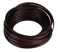 GORGECRAFT Panier en Sangle Tressée en Rotin de 10.66 m X 8mm | Fournitures de Vannerie en Rotin Synthétique Tressé la Réparation de Meubles Matériau de Tissage Solide en Plastique Sacs de