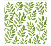 GORGECRAFT Pochoir Feuille Grand 30x30cm Plastique Pet Réutilisable Printemps Été Feuilles de Vigne Botanique Pochoirs Modèle pour Peinture au Pinceau sur Bois Mur Tissu Toile Meubles Art Artisanat