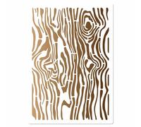 GORGECRAFT Pochoir Grain de Bois 21x29.7cm Modèles de Dessin de Texture Bois Pochoirs Carrés Réutilisables en Plastique pour Peinture sur Toile Meubles Murs Portes Papier A4 Scrapbooking Fabrication