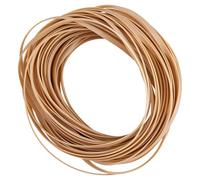 GORGECRAFT Rouleau de Rotin Synthétique Gris Clair 30 m X 5mm Kit de Réparation pour Extérieur Corde Plate Tissage Panier Roseau Chaise de Patio Canapé Fournitures de Réparation pour Meubles de Jardin