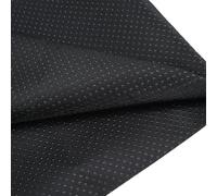 GORGECRAFT Tissu Antidérapant 1.5x1m avec Support Final en Vinyle PVC Noir pour Tapis Principal Coussin de Touffetage Rond à Pois Tissu de Maintien en Place pour Fabrication de Tapis Coussin de Siège