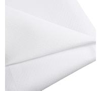 GORGECRAFT Tissu de Support Antidérapant en Vinyle PVC Blanc de 1.55x1m pour Tapis Principal Maintien en Place du Tissu Final pour la Fabrication de Tapis Coussins de Siège Accessoires de Perforation